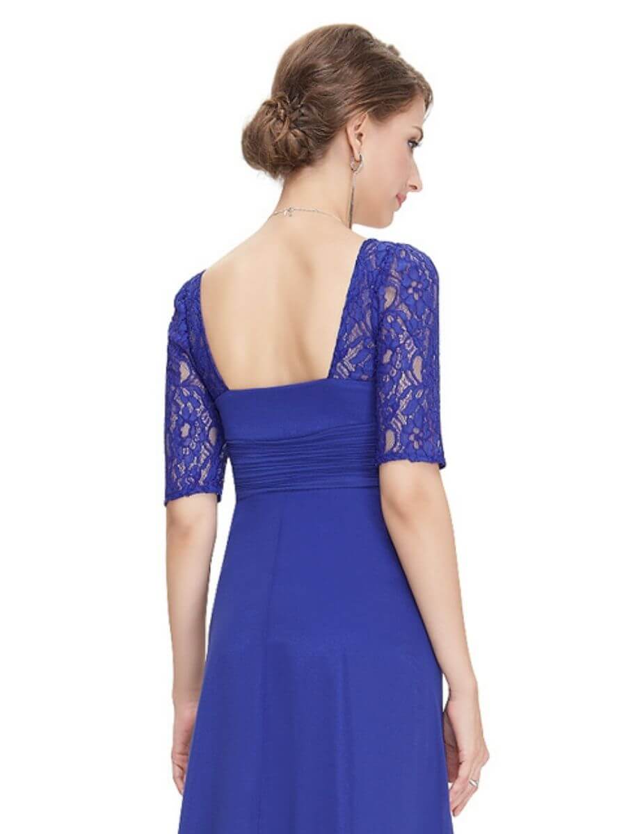 ey8038-bl blue long evening gown with lace sleeves ey8038-bl blue long evening gown with lace sleeves