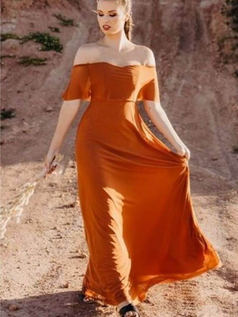 ey2105-hn-1 off shoulder chiffon hoiden bridesmaid dress eternally yours