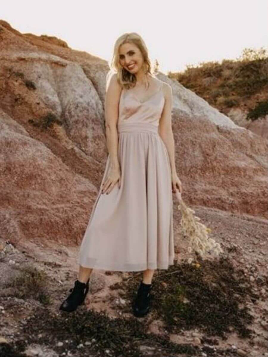 ey2116-hn-1 short v neck hoiden bridesmaid dress eternally yours ey2116-hn-1 short v neck hoiden bridesmaid dress eternally yours