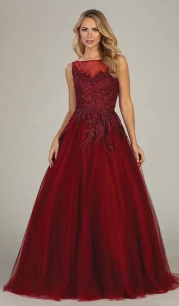 ey7316bd burgundy beaded lace and tulle ballgown eternally yours