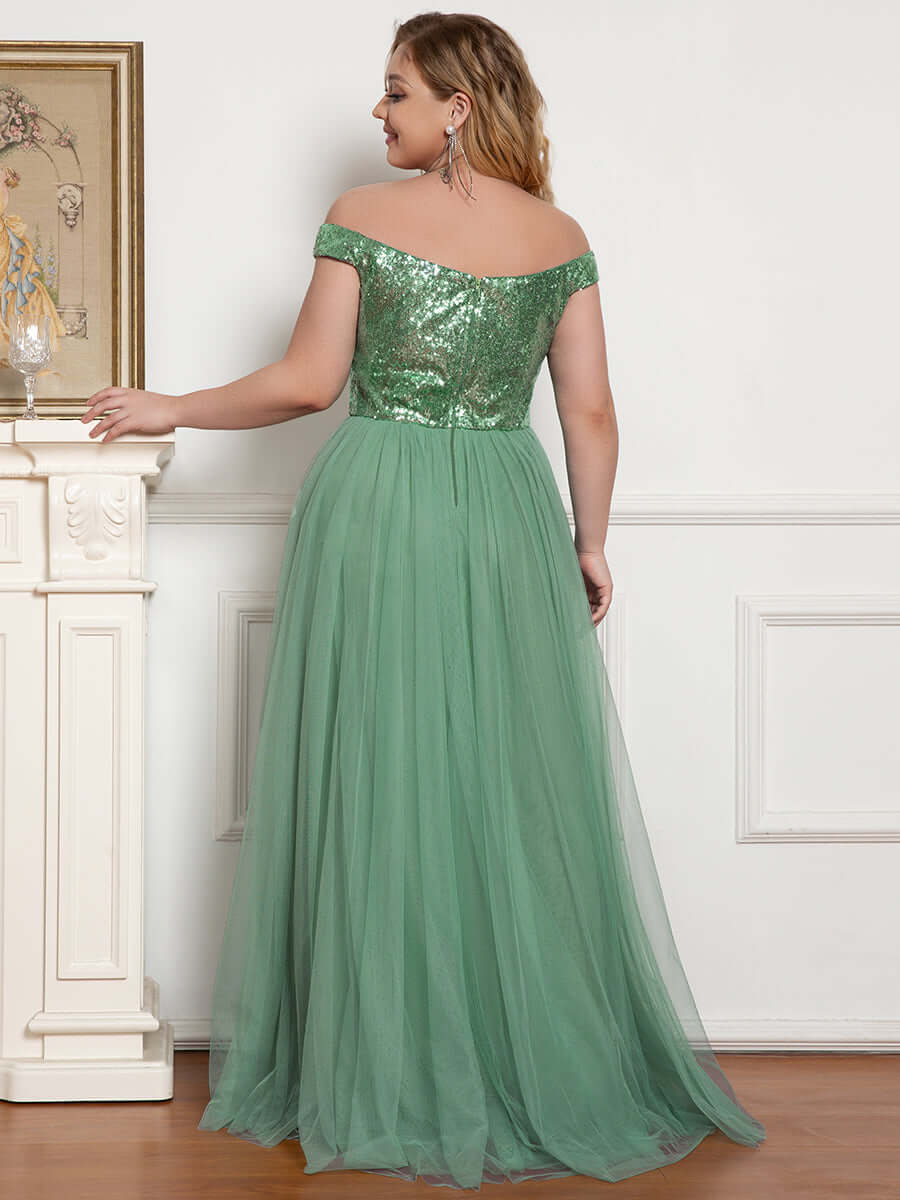 ey0277bd sequins and tulle green long evening gown eternally yours ey0277bd sequins and tulle green long evening gown eternally yours