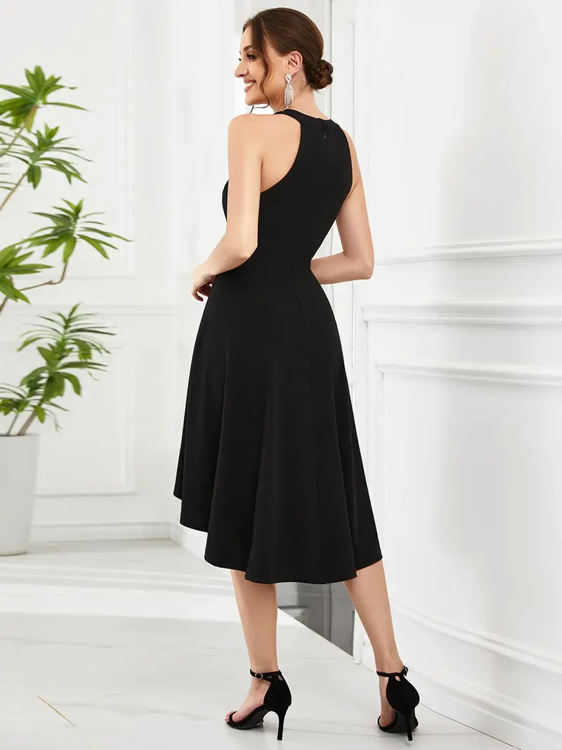 ey0060 black 1 short evening gown eternally yours ey0060 black short evening gown eternally yours