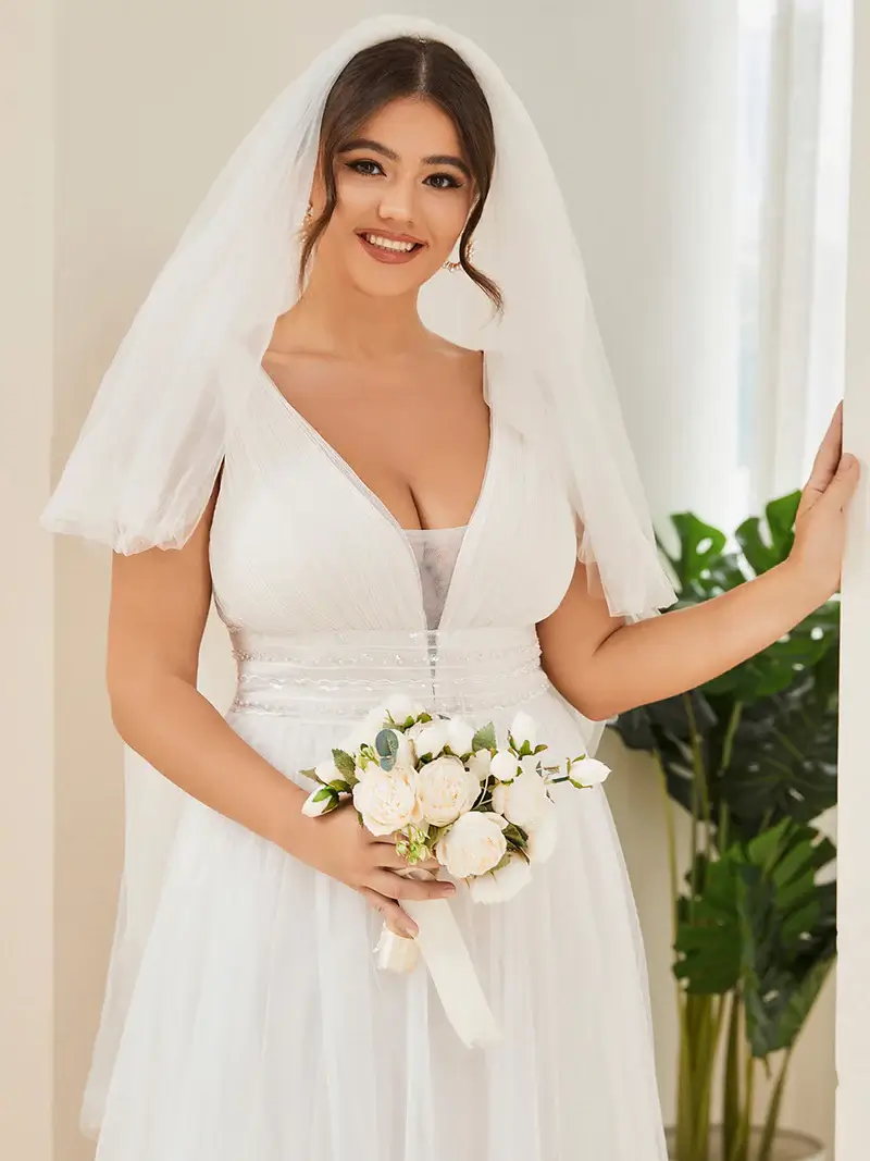 ey0096a plus size ivory 3 tulle wedding gown eternally yours ey0096a plus size ivory 1 tulle wedding gown eternally yours