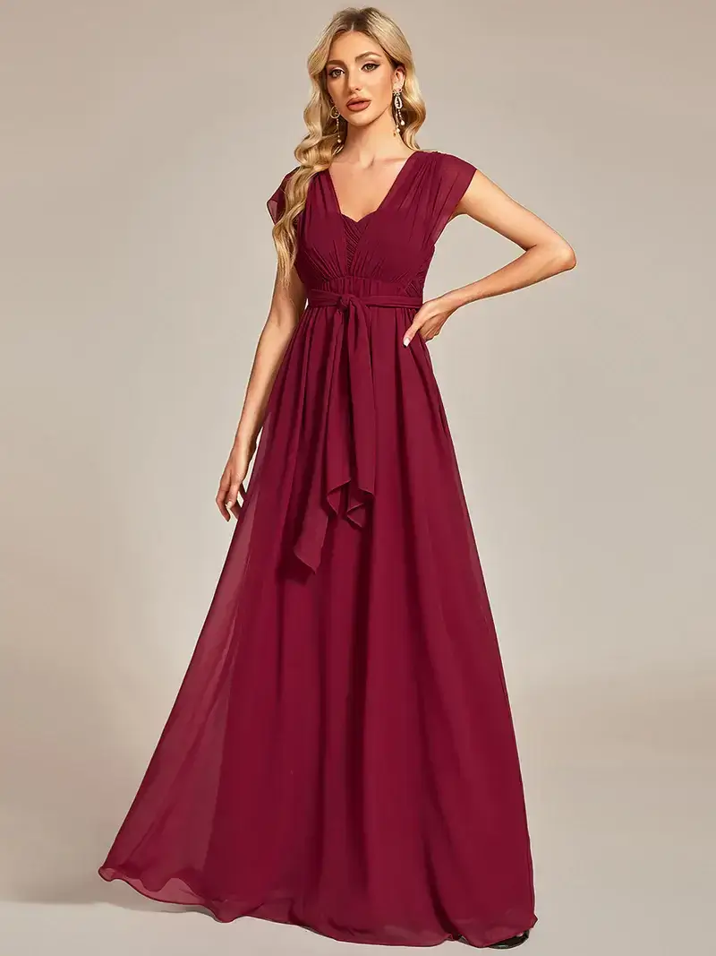 ey1491 burgundy multiway chiffon long evening gown four ways to wear it eternally yours ey1491 burgundy multiway chiffon long evening gown four ways to wear it eternally yours