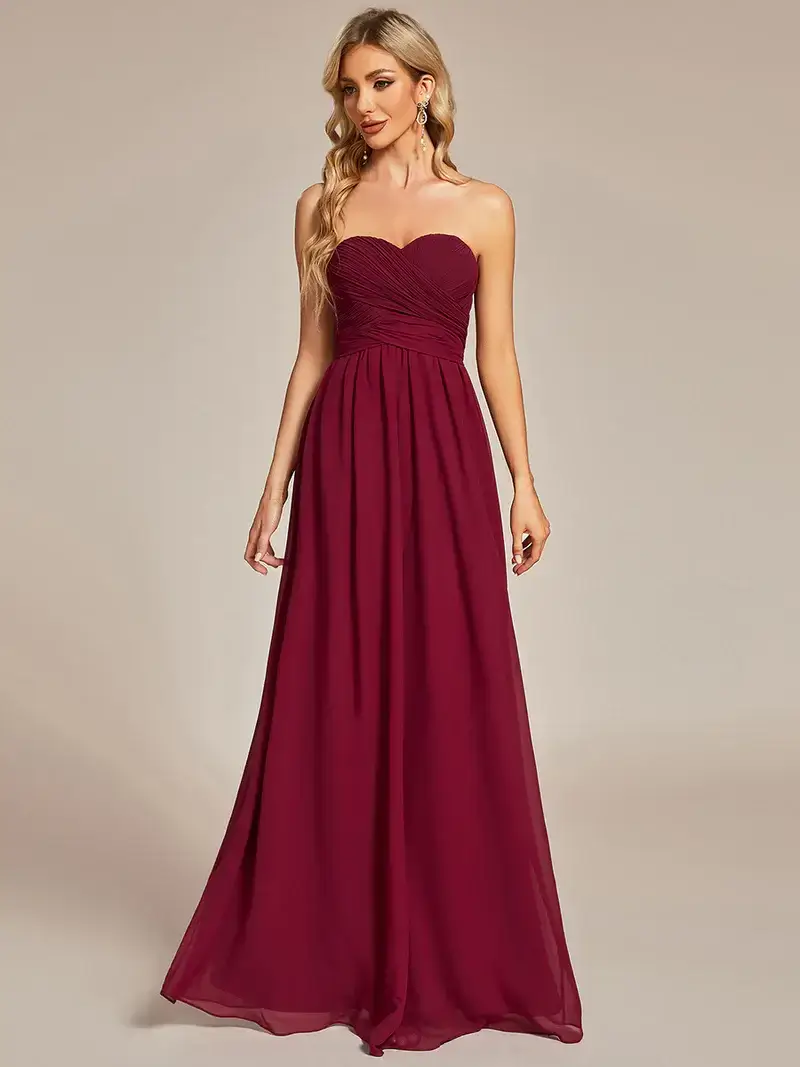 ey1491 burgundy multiway chiffon long evening gown four ways to wear it eternally yours ey1491 burgundy multiway chiffon long evening gown four ways to wear it eternally yours