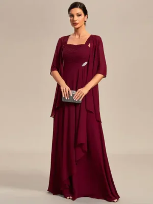ey1835 burgundy two piece long evening gown eternally yours
